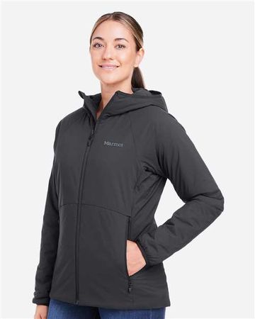 Marmot Ladies M2 Novus Full-zip Recycled Nylon Hooded Sweatshirt